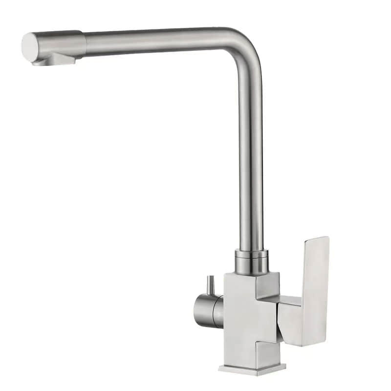 Three Way Dual Handle Kitchen Water Filter Faucet-YSDF003