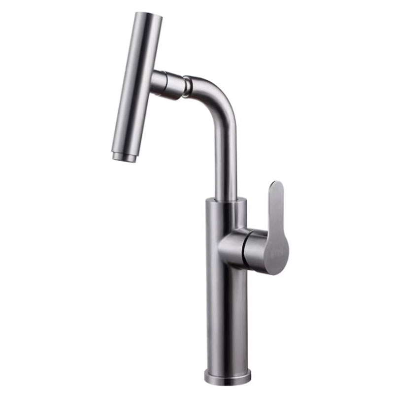 Stainless Steel Tall Bathroom Basin Mixer Tap-YSBF022