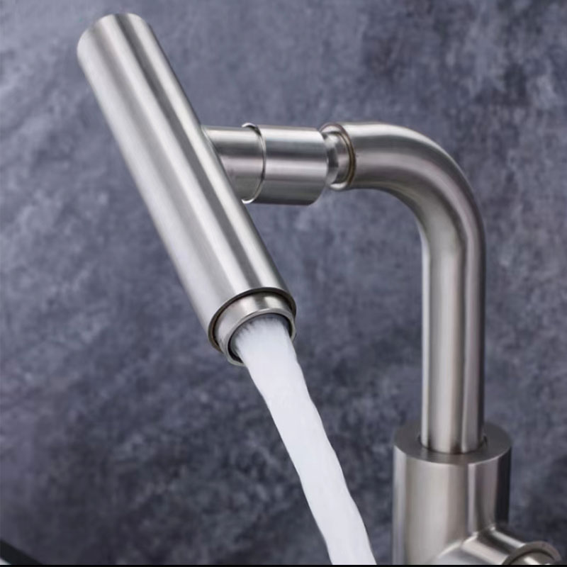 Stainless Steel Tall Bathroom Basin Mixer Tap-YSBF022