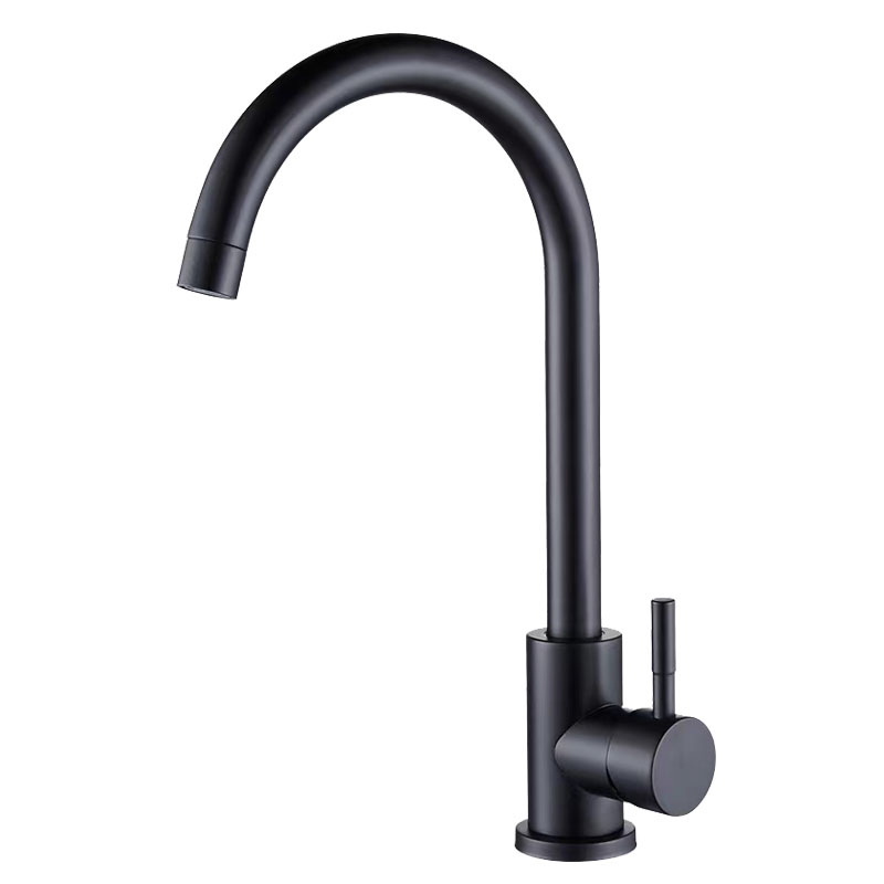 Single Handle Stainless Steel Kitchen Sink Faucet-YSKF001