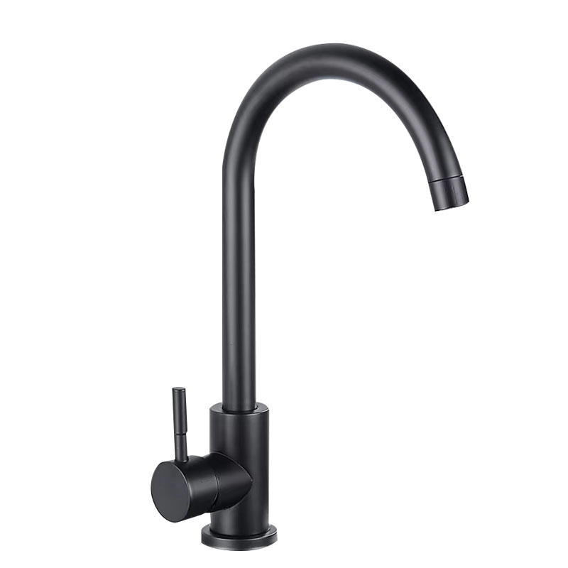 Single Handle Stainless Steel Kitchen Sink Faucet-YSKF001