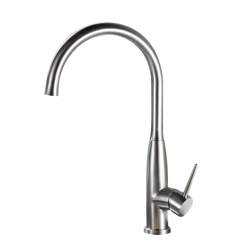 Modern Stainless Steel Farmhouse Kitchen Sink Faucet-YSKF003