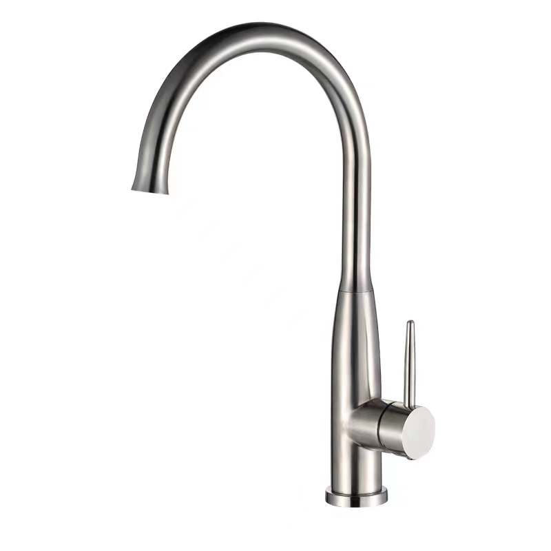 Modern Stainless Steel Farmhouse Kitchen Sink Faucet-YSKF003