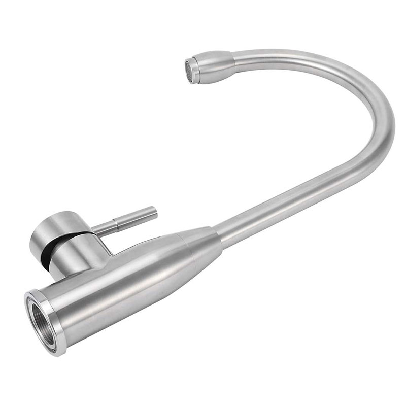 Brushed Nickle Single Handle Kitchen Mixer Tap-YSKF004