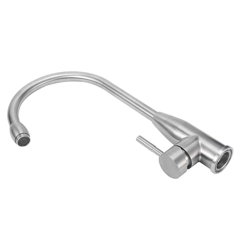 Brushed Nickle Single Handle Kitchen Mixer Tap-YSKF004