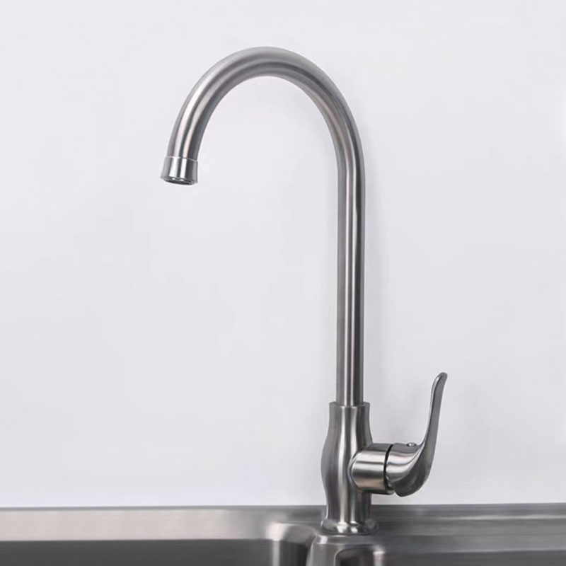 Stainless Steel Brushed Kitchen Sink Faucet-YSKF006