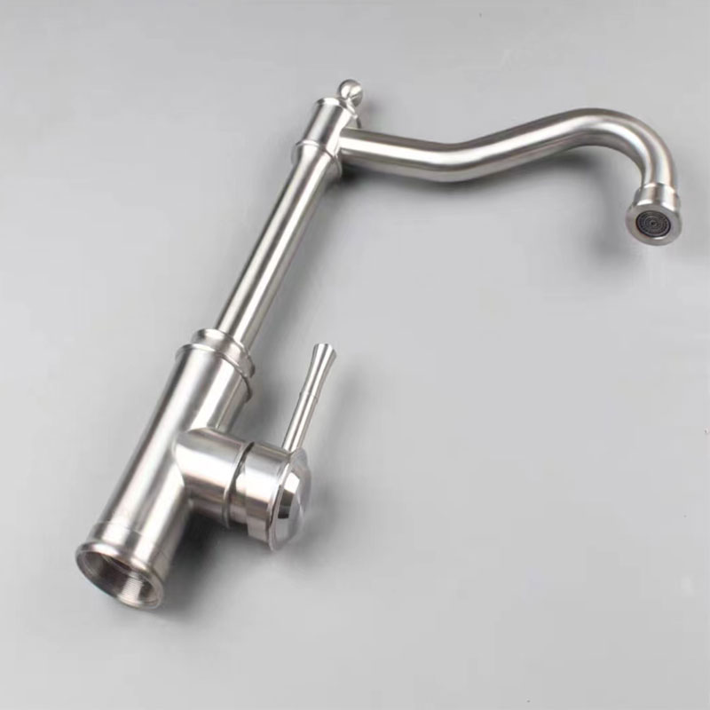 Vintage Style Kitchen Sink Faucet With Traditional Spout-YSKF008