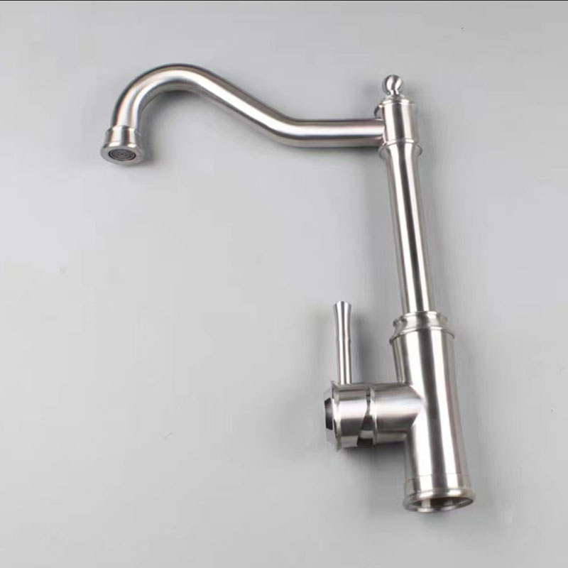 Vintage Style Kitchen Sink Faucet With Traditional Spout-YSKF008