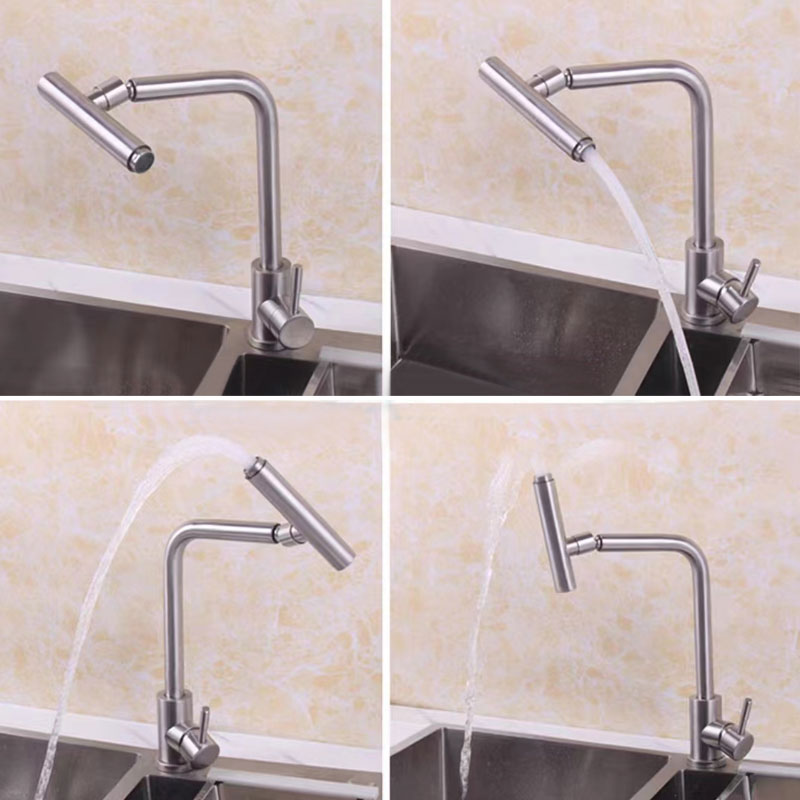 Stainless Steel 360 Degree Swivel Kitchen Sink Faucet-YSKF012