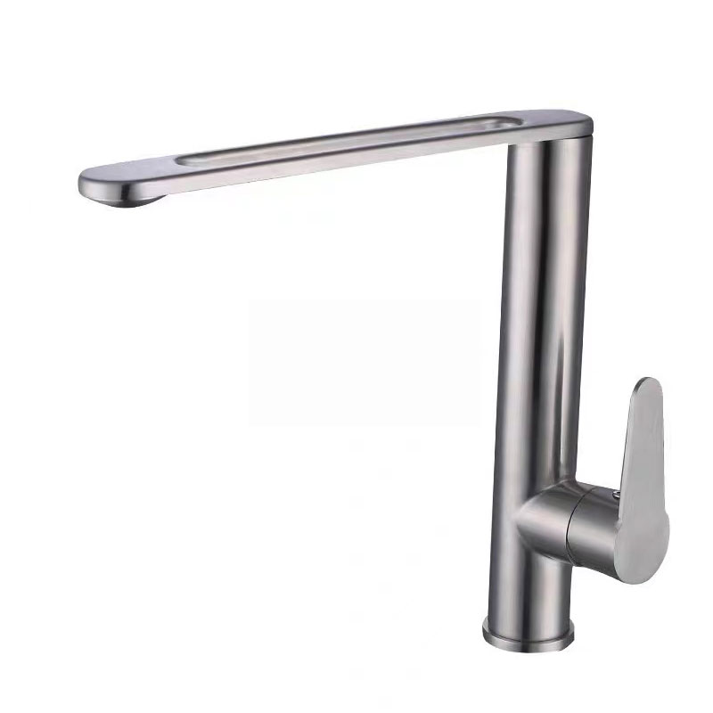 Stainless Steel L-Shaped Kitchen Sink Faucet-YSKF019