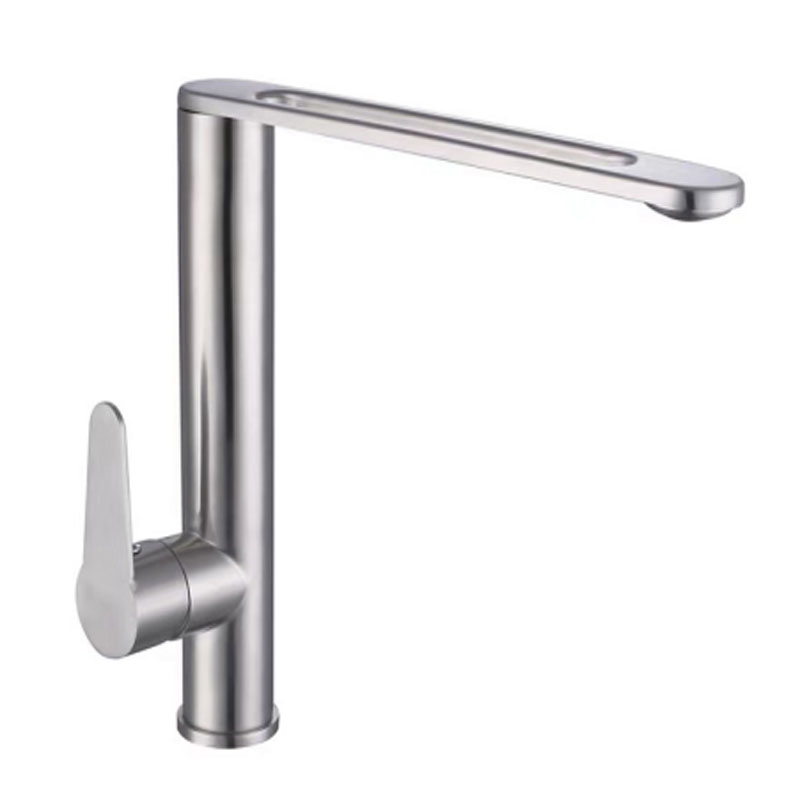 Stainless Steel L-Shaped Kitchen Sink Faucet-YSKF019