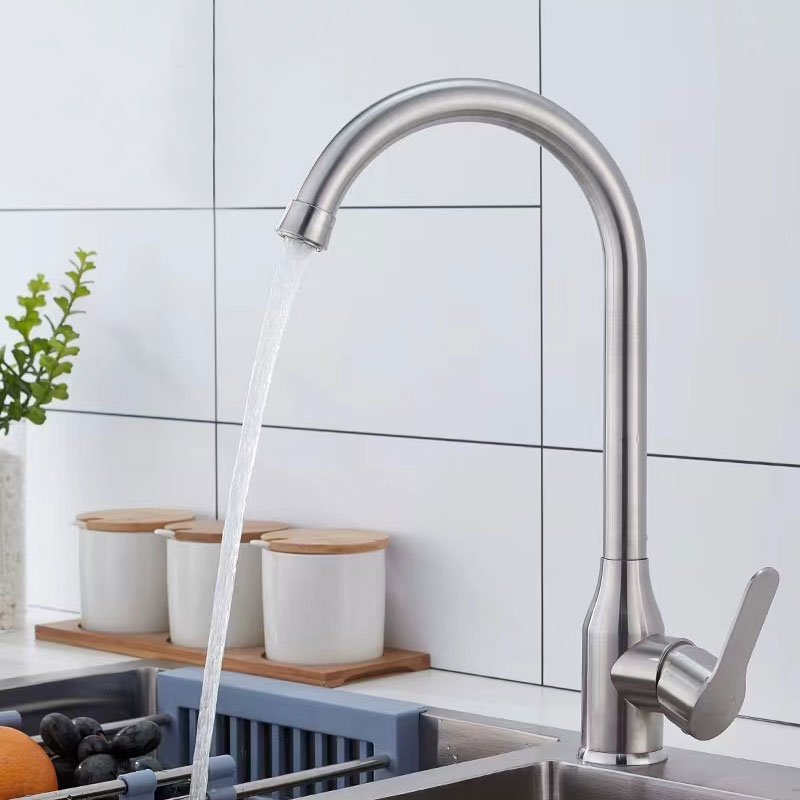 Stainless Steel Lead Free Kitchen Sink Faucet-YSKF020