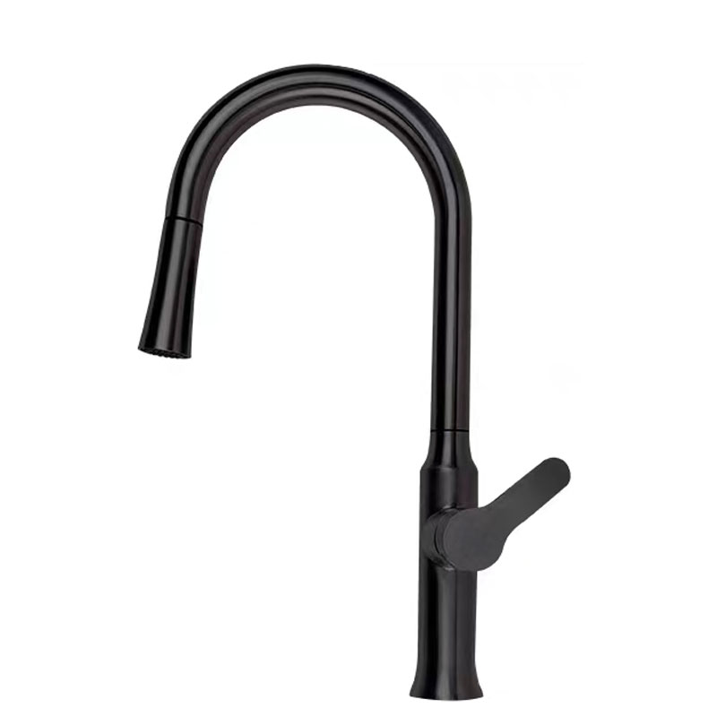 Brushed Nickel Pull Out Sprayer Kitchen Faucet-YSKF035