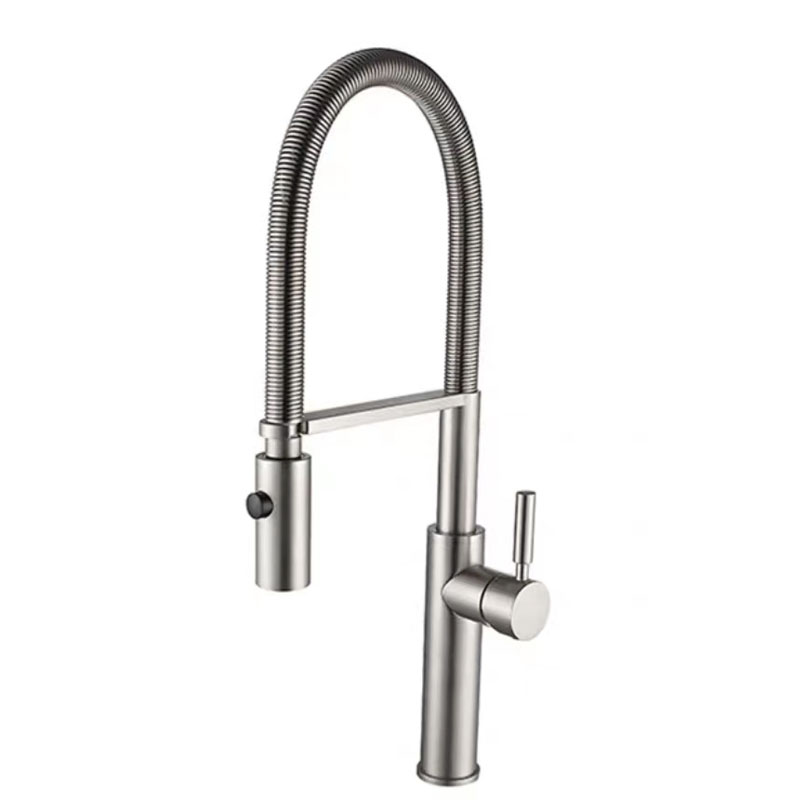 Stainless Steel Pull Out Kitchen Faucet-YSKF038