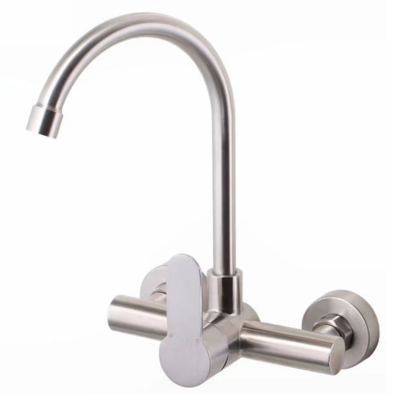 Stainless Steel Kitchen Sink Wall Mount Faucet-YSKF065