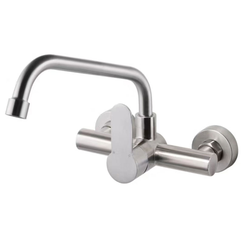 Single Level Swivel Wall Mounted Kitchen Faucet-YSKF066