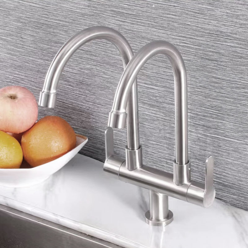 Double Head Kitchen Single Cold Water Faucet-YSCF002