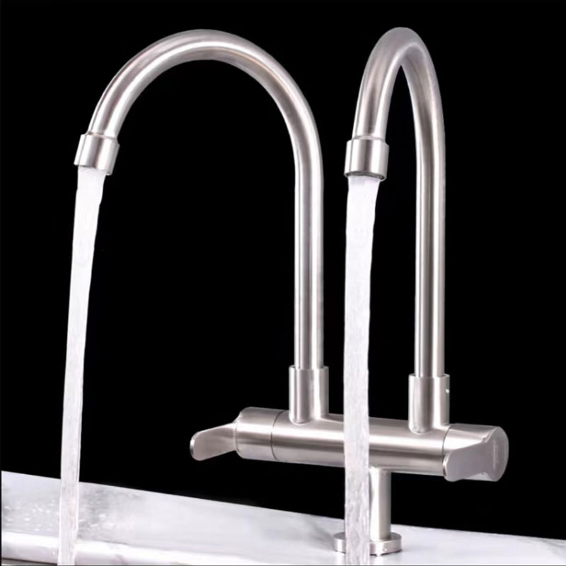 Double Head Kitchen Single Cold Water Faucet-YSCF002