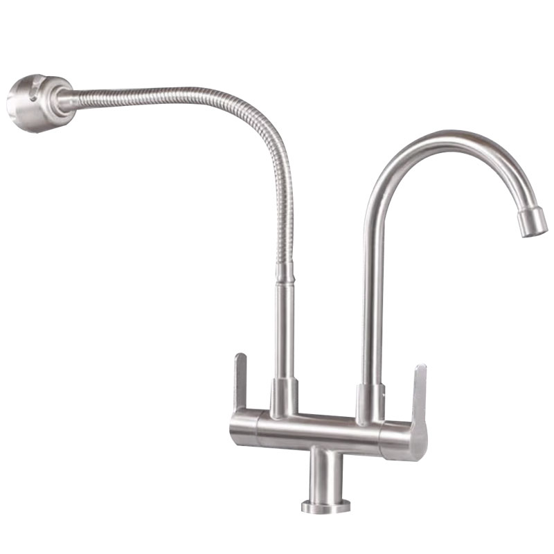 Kitchen Cold Water Faucet With Double Water Outlet -YSCF003