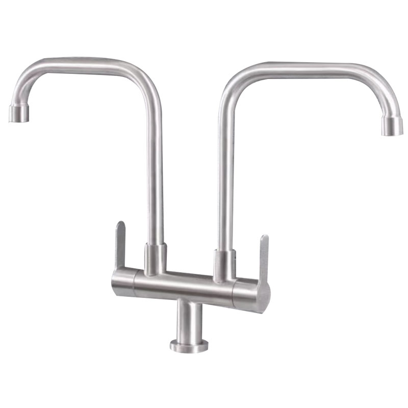 Double Head Cold Water Kitchen Sink Faucet-YSCF005