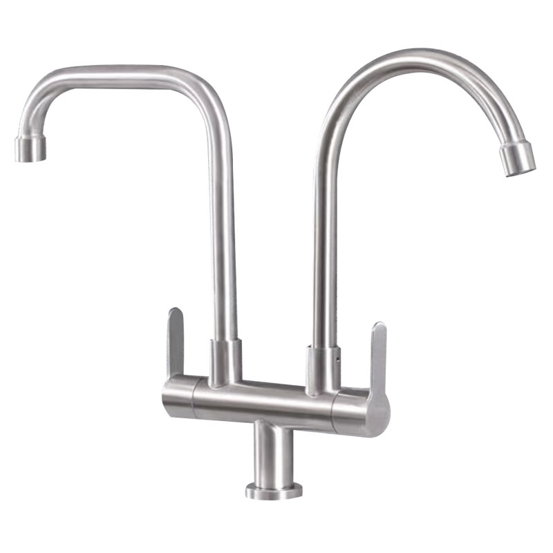 Double Kitchen Cold Water Sink Faucet-YSCF006