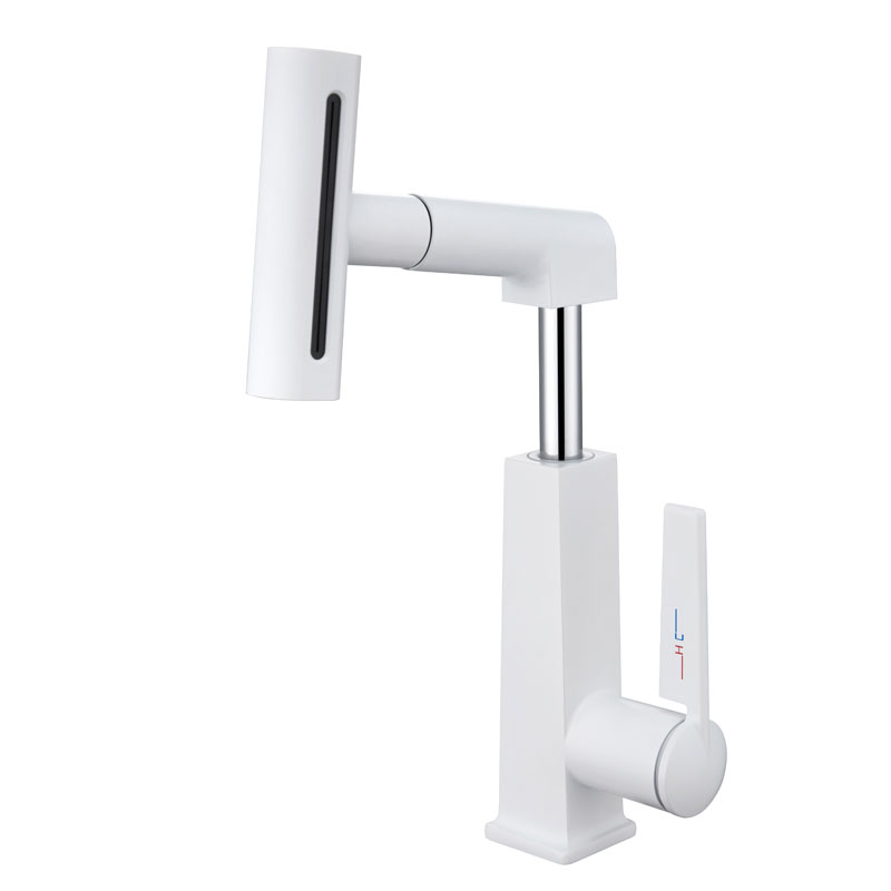 Pull Out Lift Up Bathroom Waterfall Sink Faucet-YSBF028