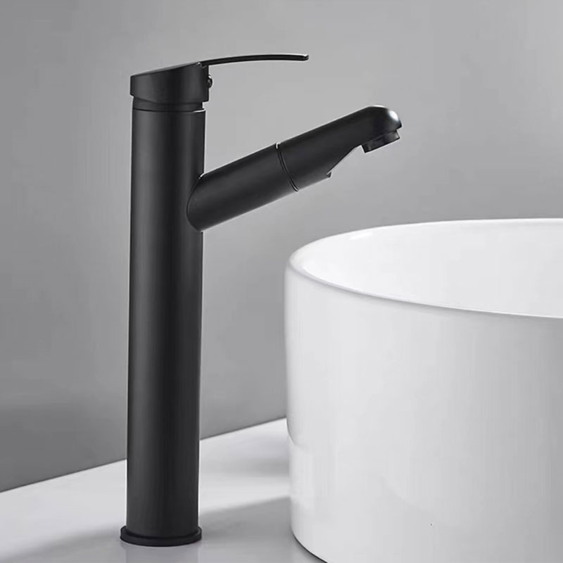 Pull Down Spout Bathroom Basin Faucet-YSBF031