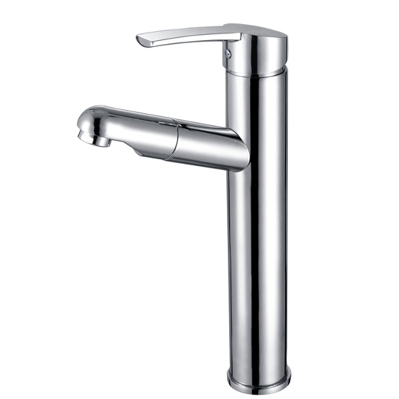 Pull Down Spout Bathroom Basin Faucet-YSBF031