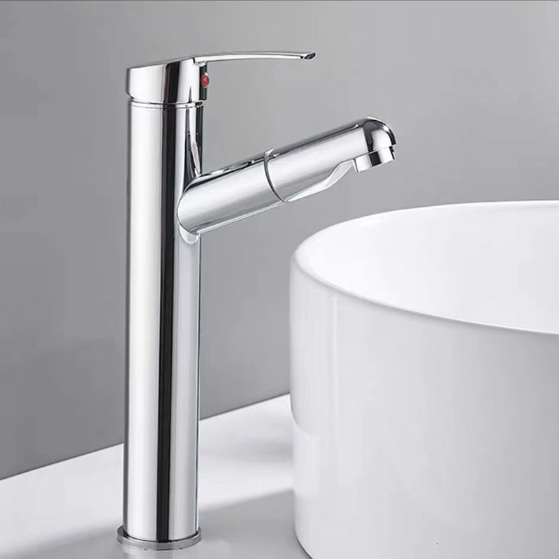 Pull Down Spout Bathroom Basin Faucet-YSBF031