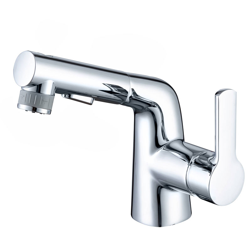 Multi-functional Pull Out Bathroom Basin Faucet-YSBF037