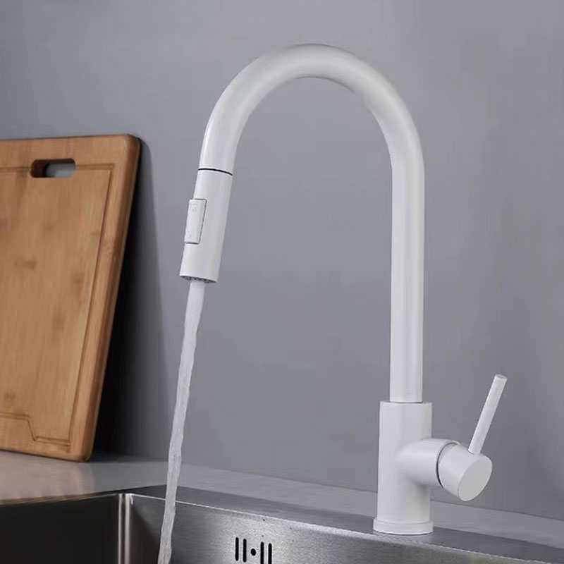 Stainless Steel Faucet Pull Out Sink Faucet For Kitchen-YSKF026