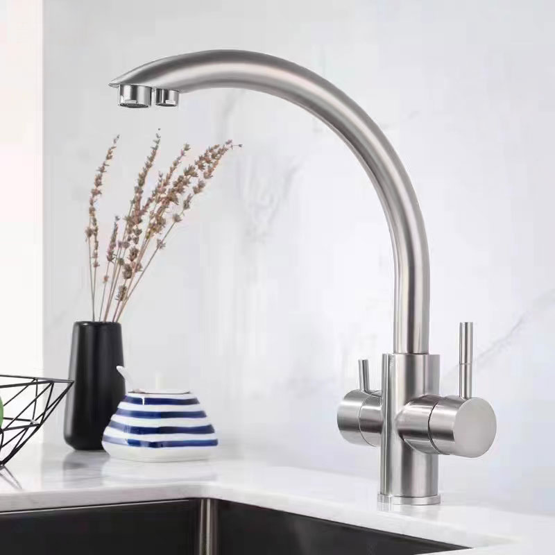 Stainless Steel Three-way Kitchen Water Purifier Faucet-YSDF006