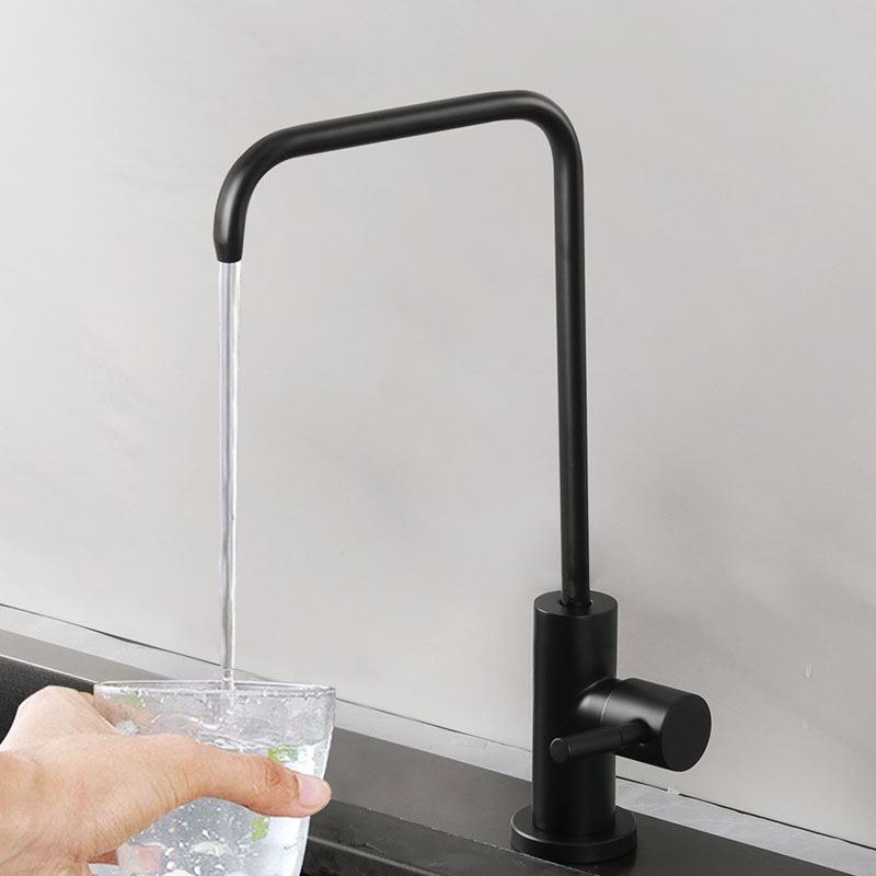 Matte Black Kitchen Sink Faucet With Filtered Water-YSDF013