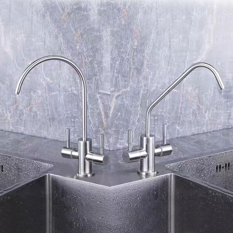 Swivel Reverse Osmosis Kitchen Double Filtered Water Faucet-YSDF016