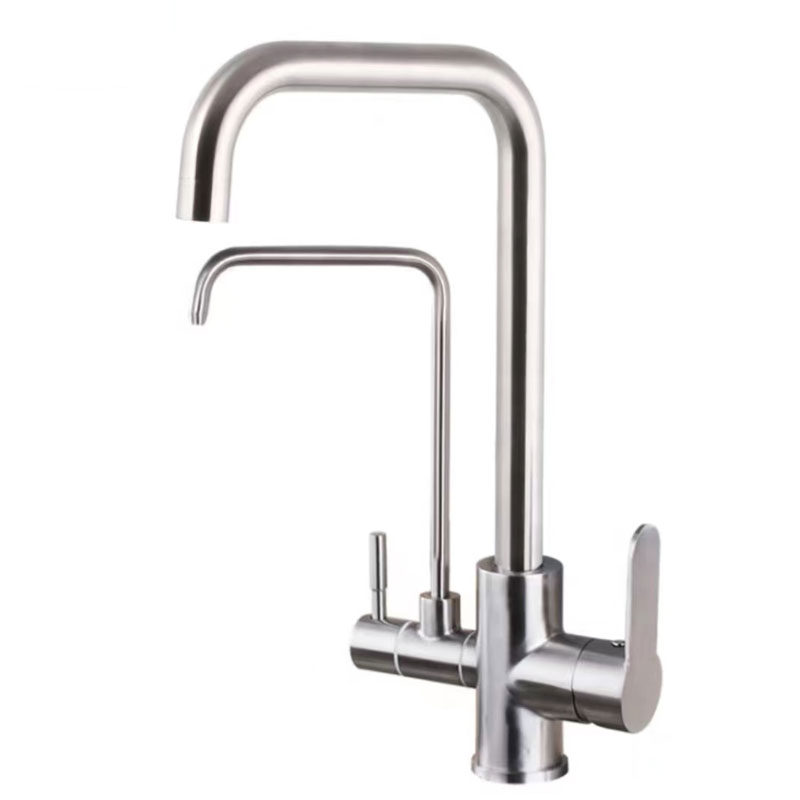 3 in 1 Stainless Steel Rotating Kitchen Purified Water Faucet-YSDF007