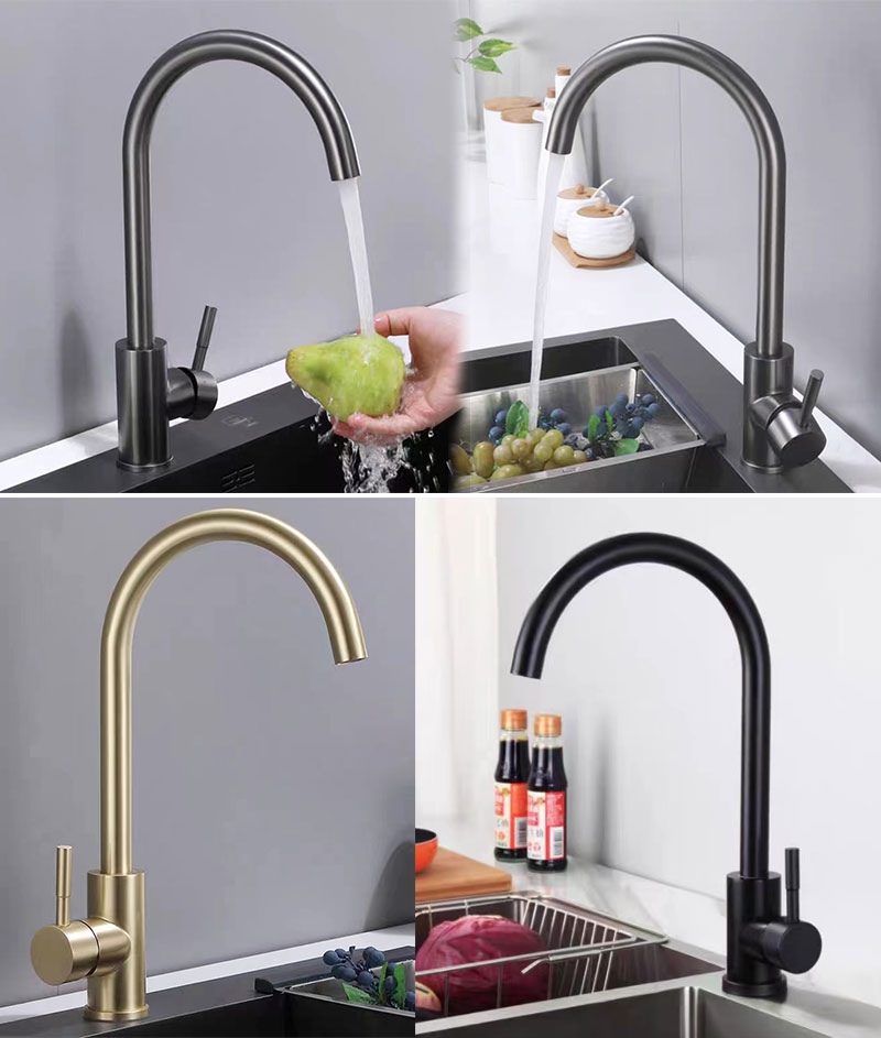 Stainless Steel Kitchen Sink Faucet